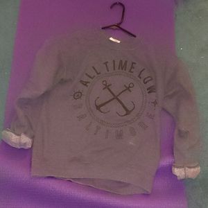 All time low sweatshirt